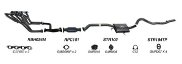 Redback Exhaust System for Holden Commodore (10/1988 - 04/1995), Calais (03/1989 - 04/1995) - Brixton 4x4 - Buy Online Now!